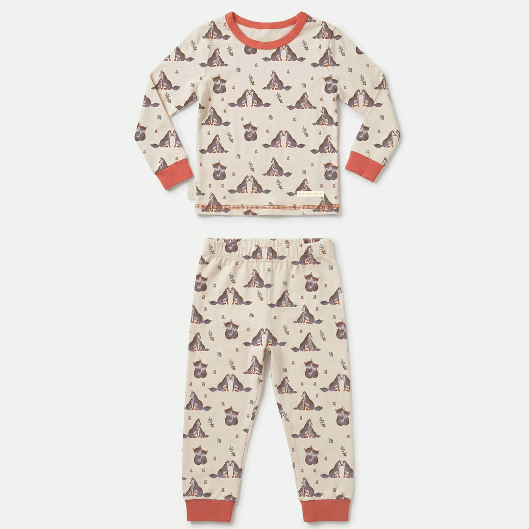 Long sleeve top & pant PJ set