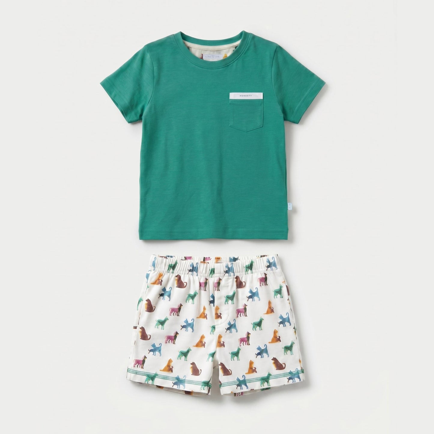 Short Sleeve Top & Short PJ Set