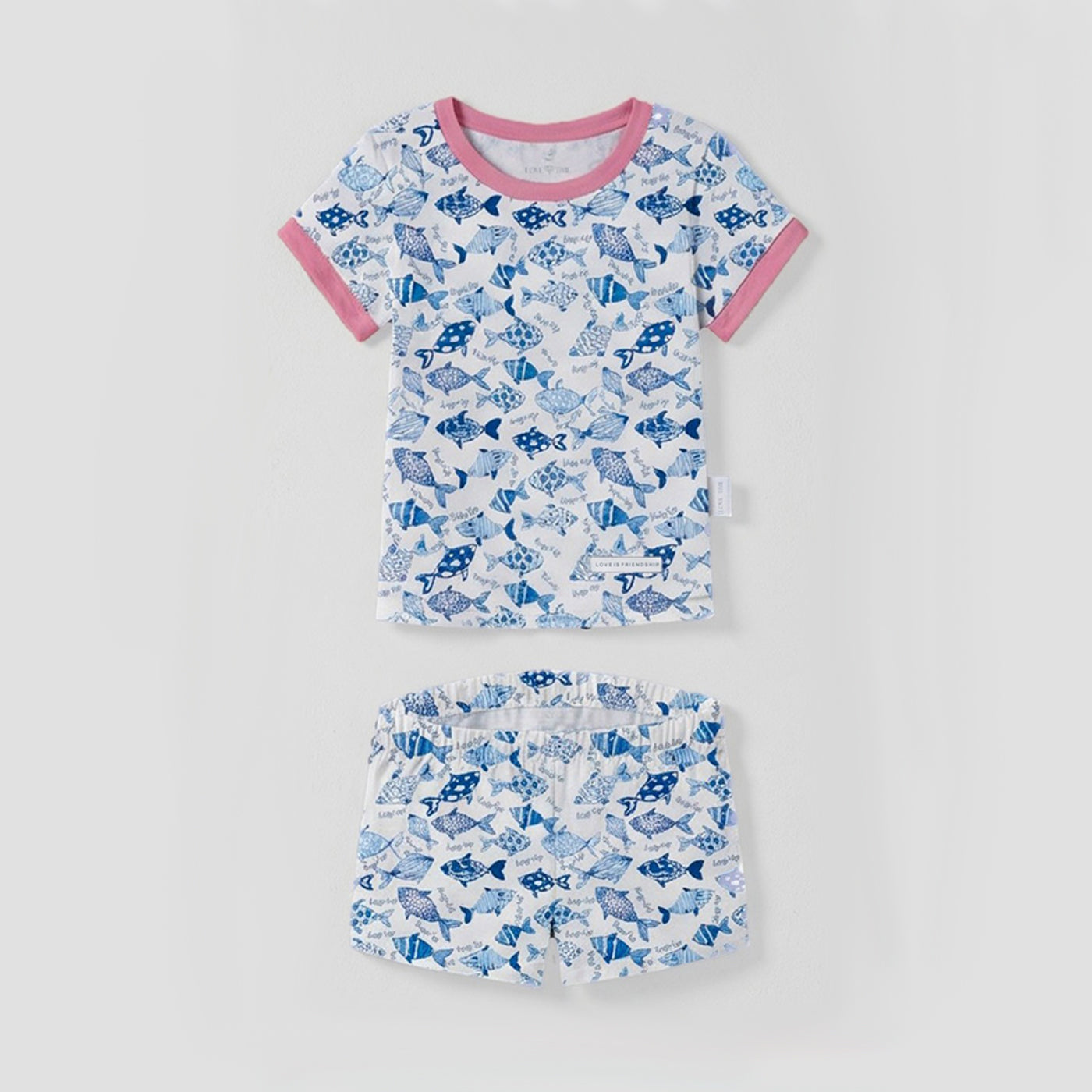 Short Sleeve Top & Short PJ Set
