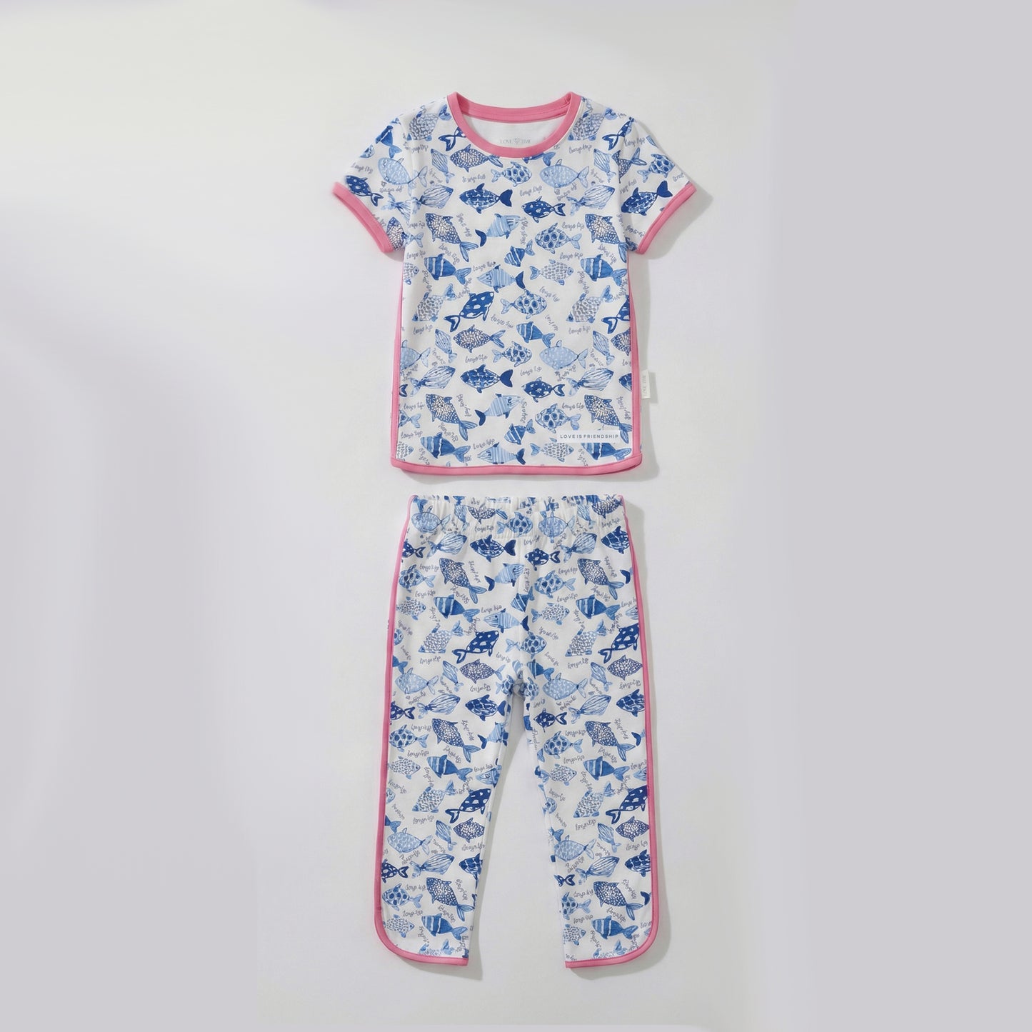 Short Sleeve Top & Capri Loungewear