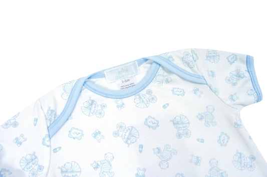 Short sleeve printed body