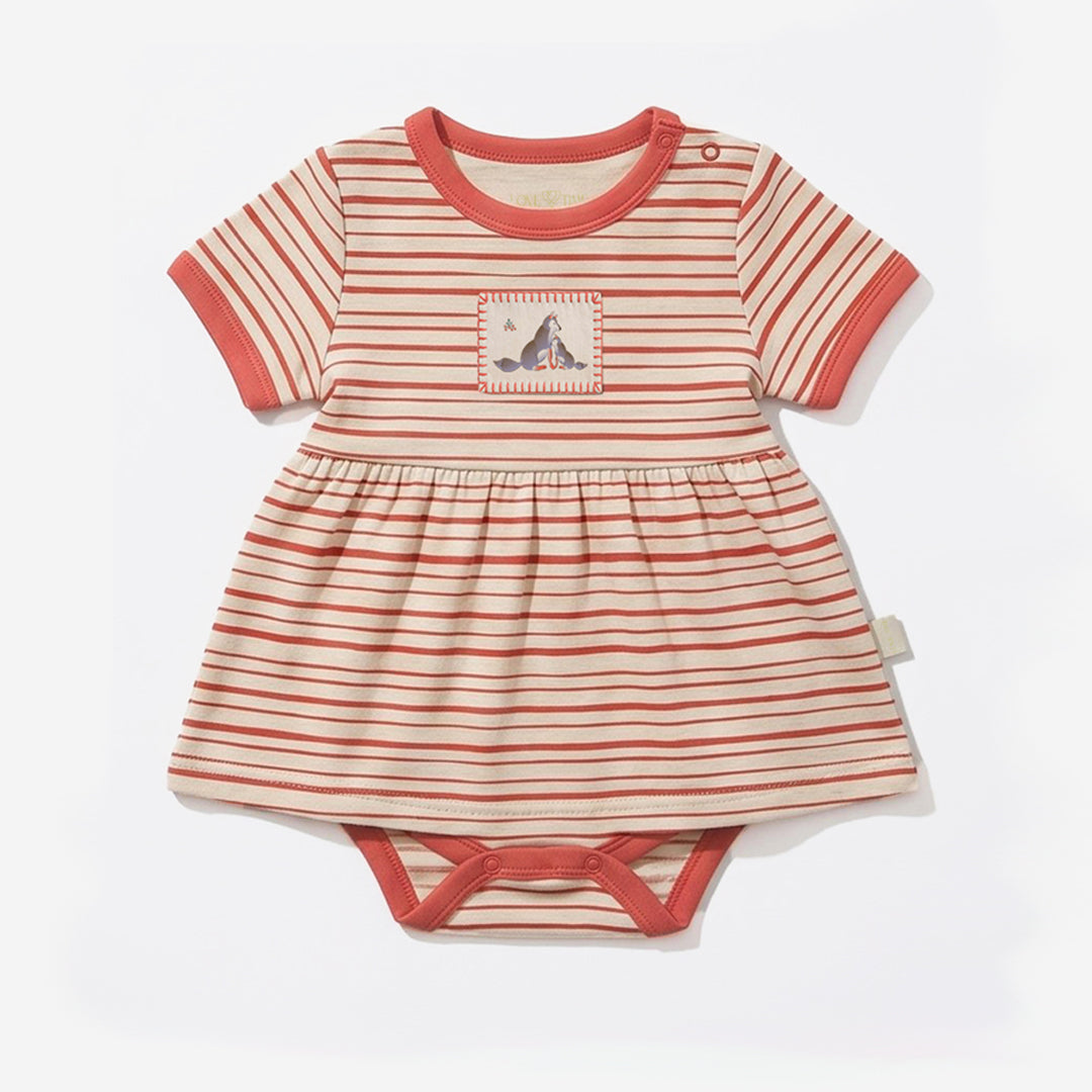 Short Sleeve Pantydress