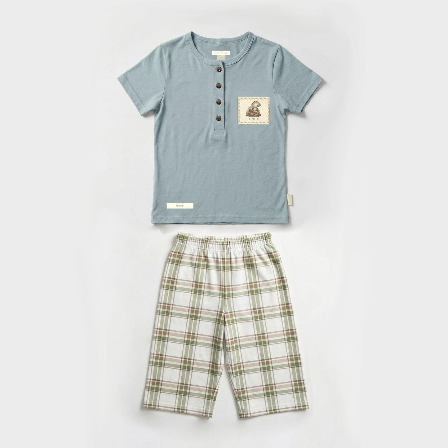 Short-Sleeve Top & Capri Set