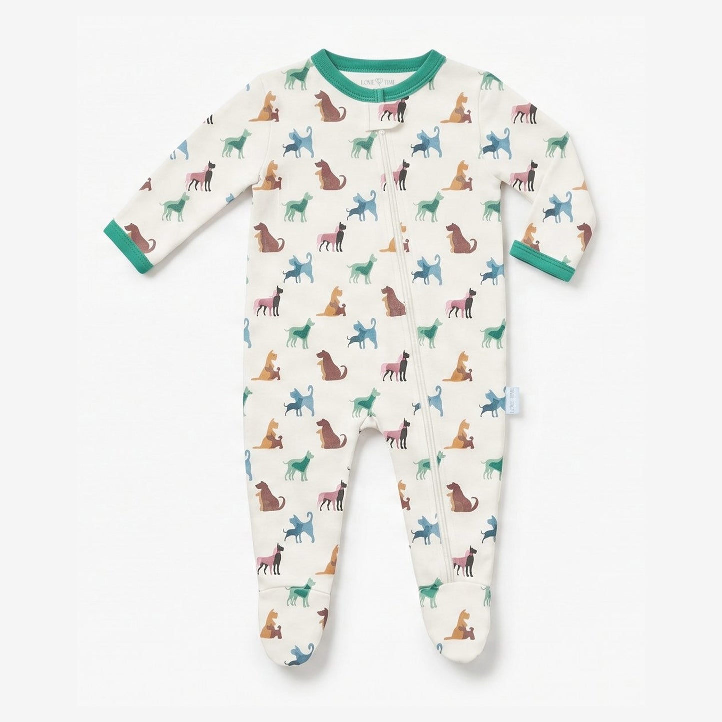 Boys Footed Romper