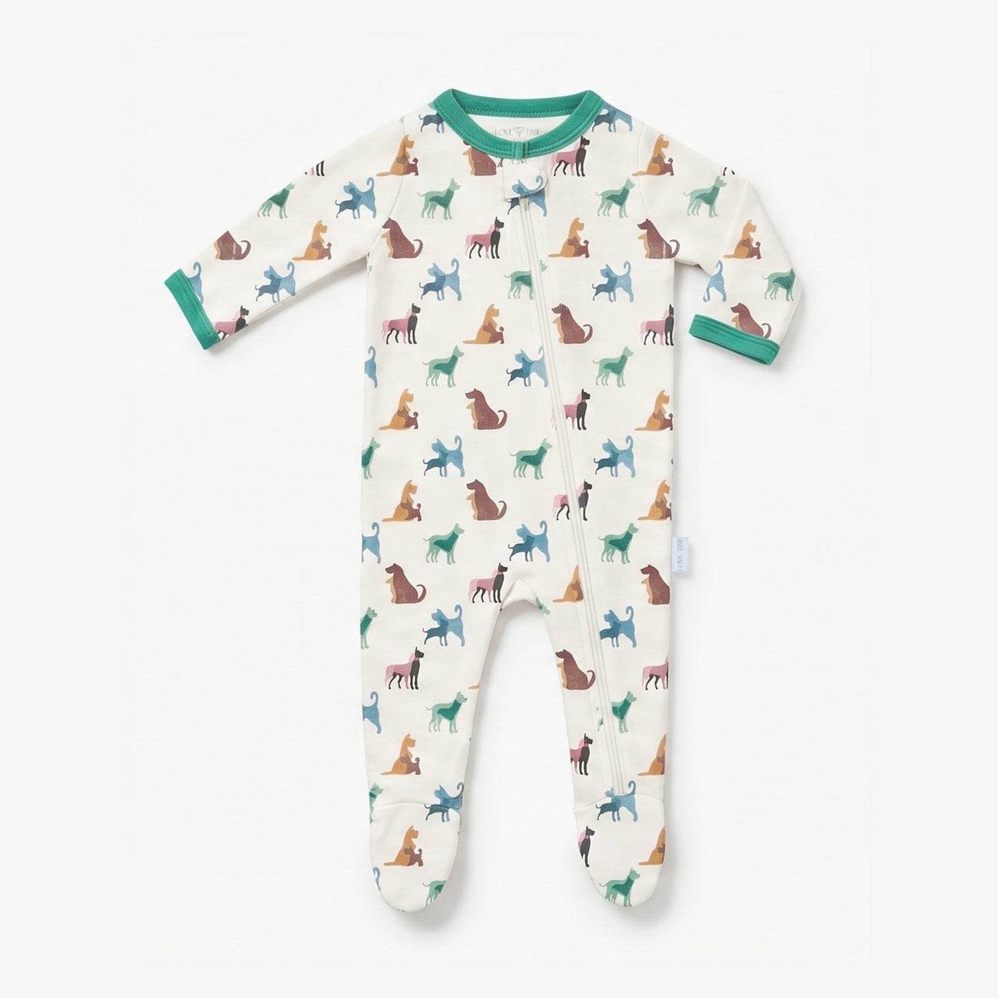 Unisex Footed Romper