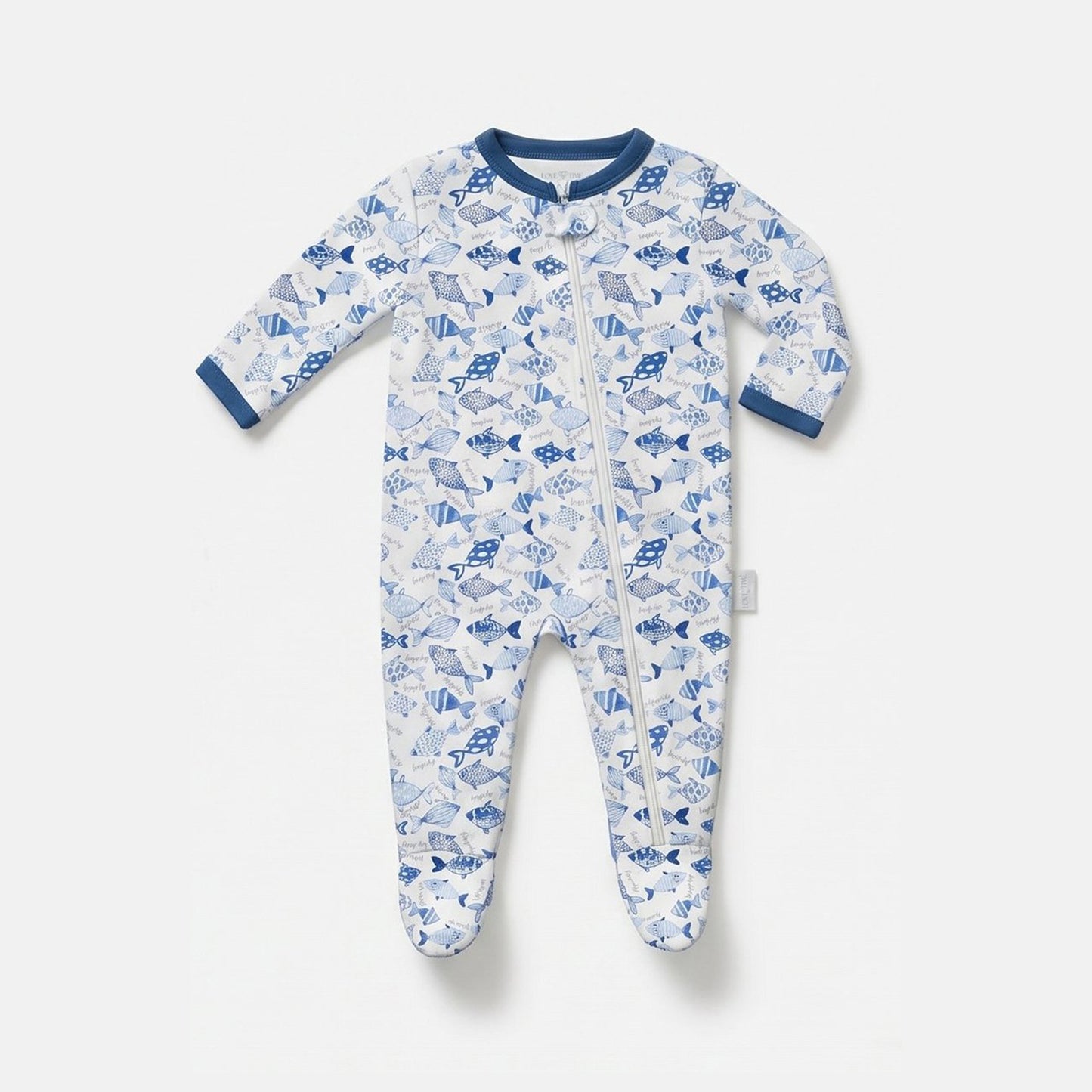 Boys Footed Romper
